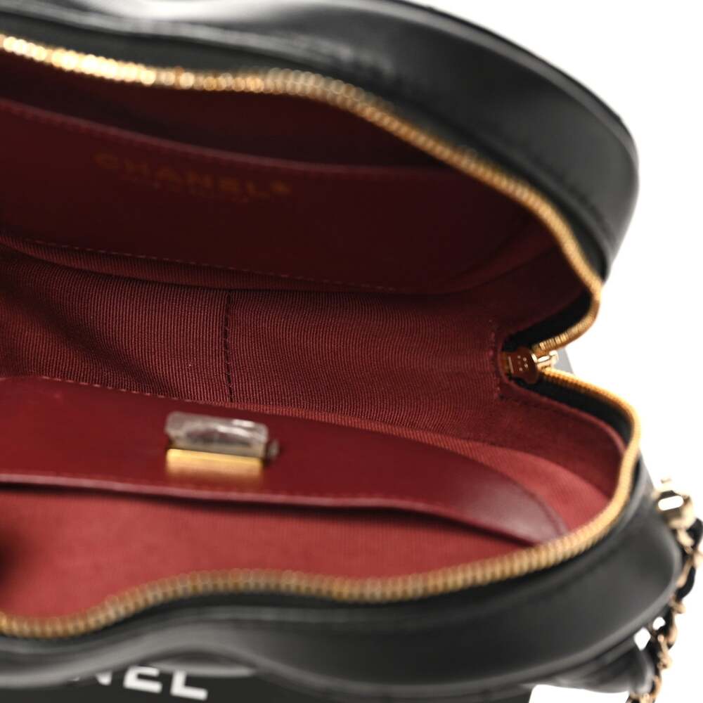Chanel Lambskin Quilted Cc In Love #295125C73B - Picture 5 of 10